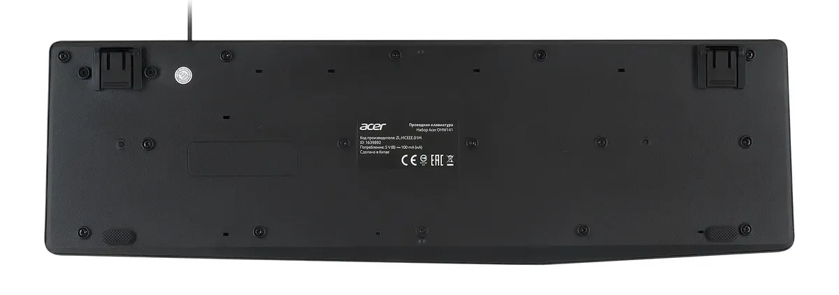 Клавиатура + мышь Acer OMW141 (ZL.MCEEE.01M)