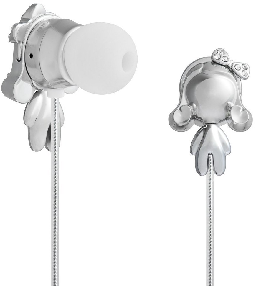 Наушники Monster Harajuku Lovers Space Age - Silver-White (128692)