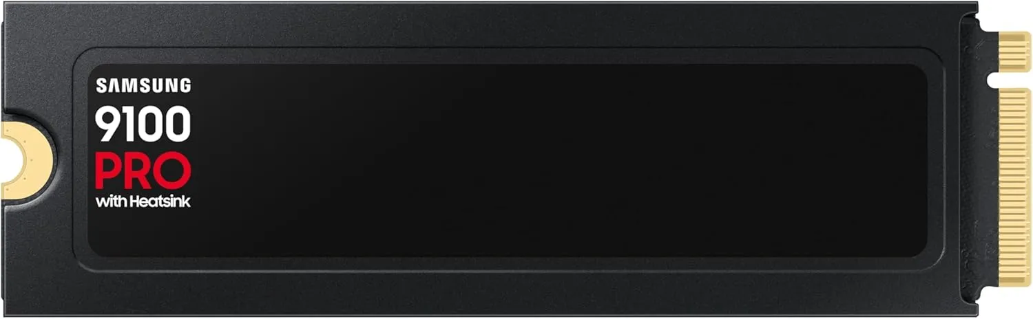 Твердотельный накопитель SSD Samsung 9100 PRO W/HS, 4 TB PCIe 5.0, NVMe 2,0 (MZ-VAP4T0CW)