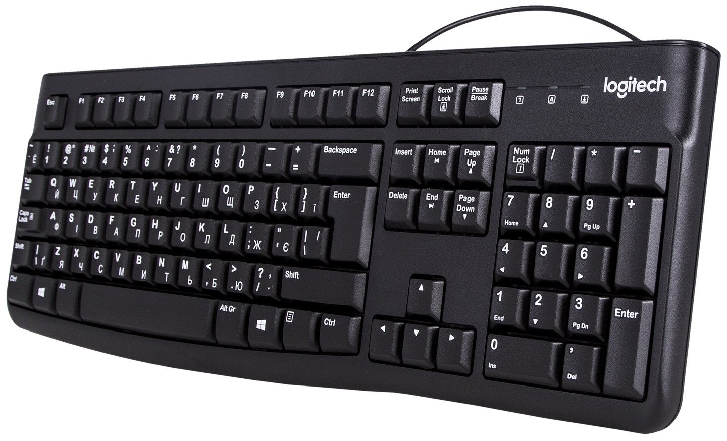 Клавиатура Logitech K120 - английская  раскладка (920-002508)