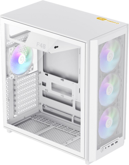 Корпус GameMax F46 WH - White (1116-4046R0003)