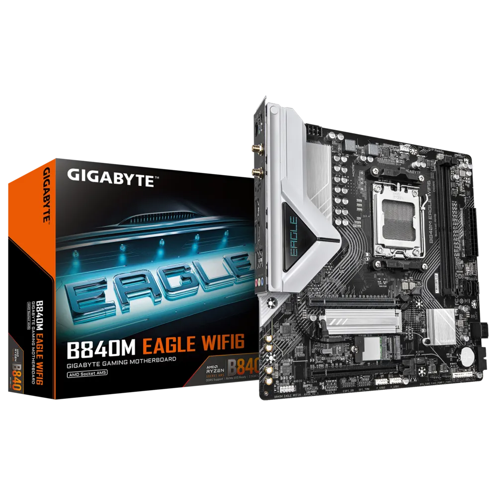 Материнская плата Gigabyte B840M EAGLE WIFI6 (B840M EAGLE WIFI6)