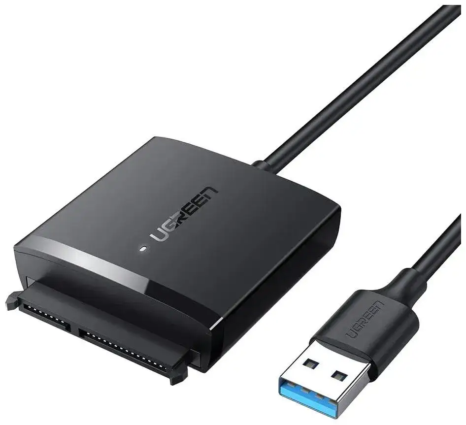 Адаптер UGREEN с USB 3.0 на 3.5 SATA, без БП, CM257 (60561)