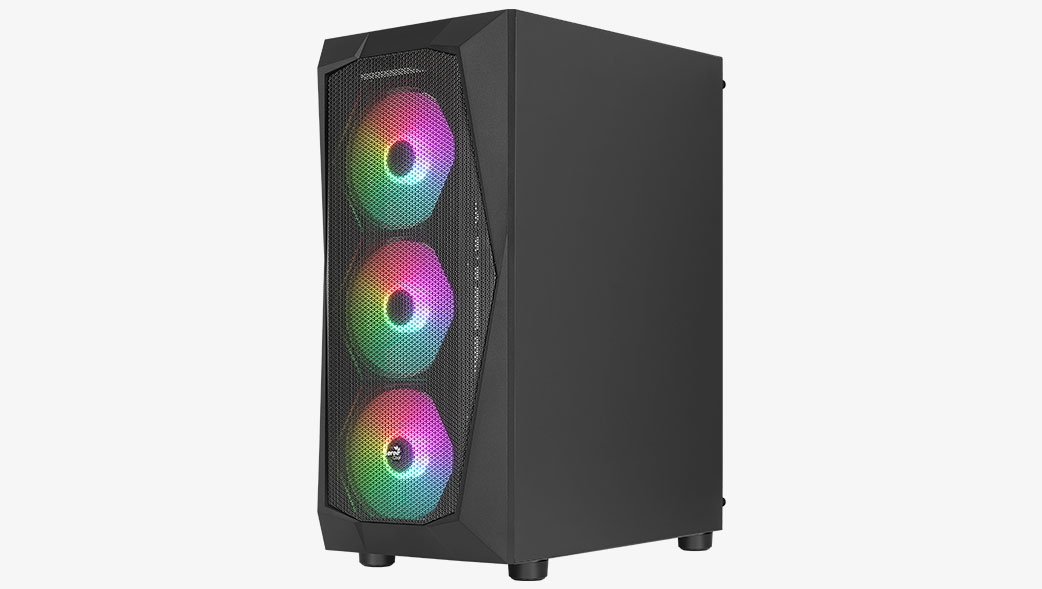 Корпус AeroCool Falcon-G-BK-v1 (FALCON-G-BK-V1)