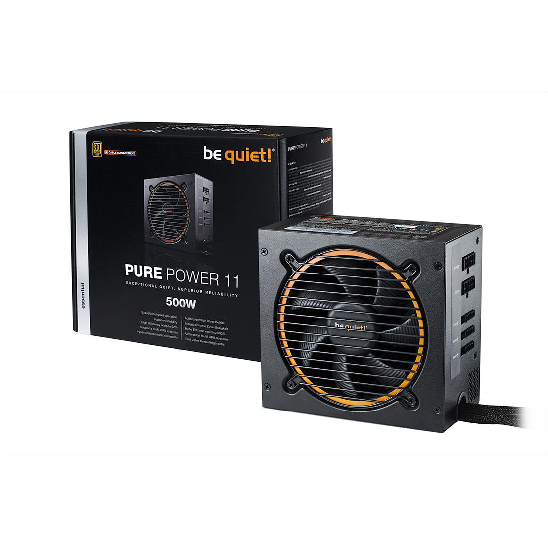 Блок питания Bequiet! Pure Power 11 500W CM L11-CM-500W BN297 (BN297)