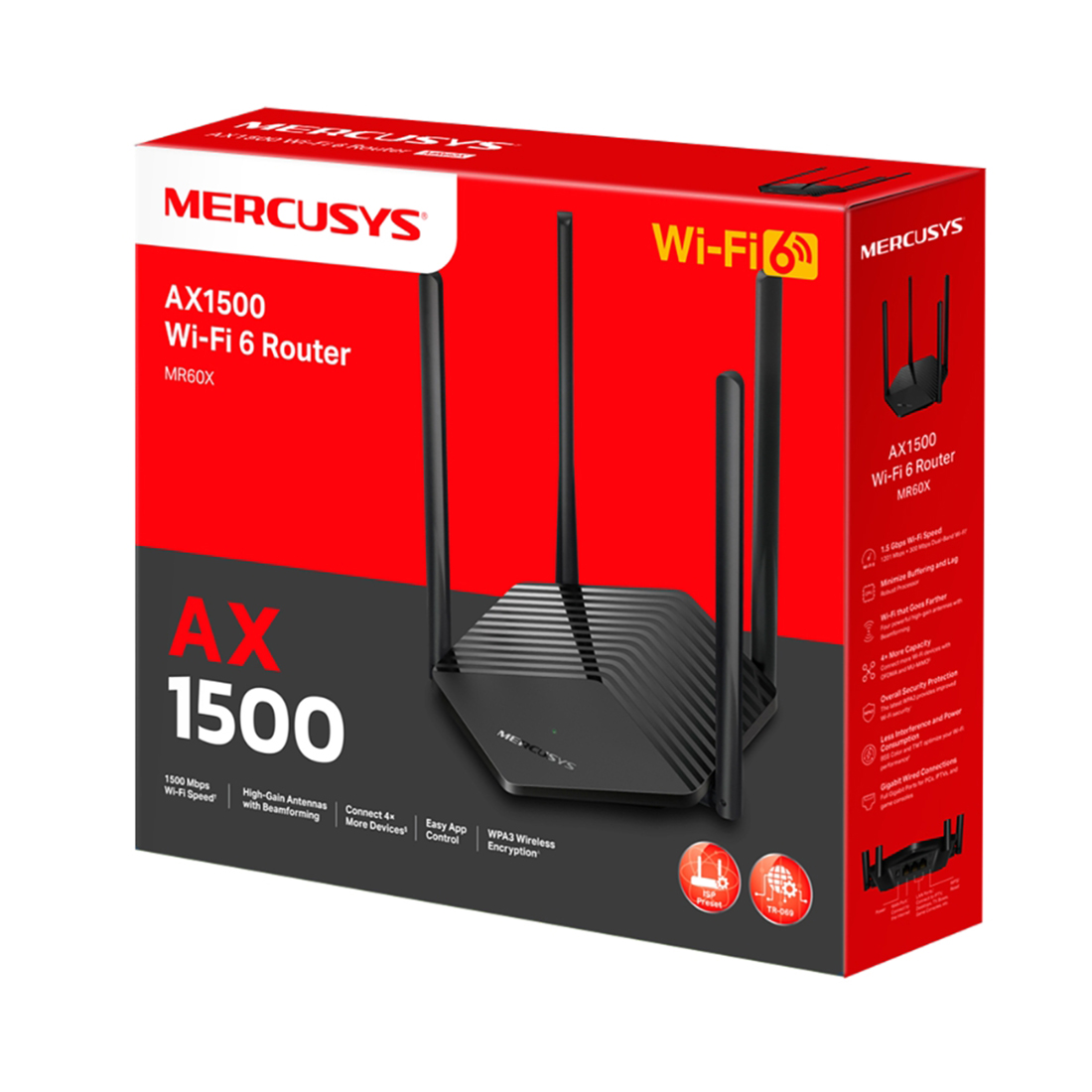 Маршрутизатор Mercusys MR60X (MR60X) Маршрутизатор Mercusys MR60X (MR60X)