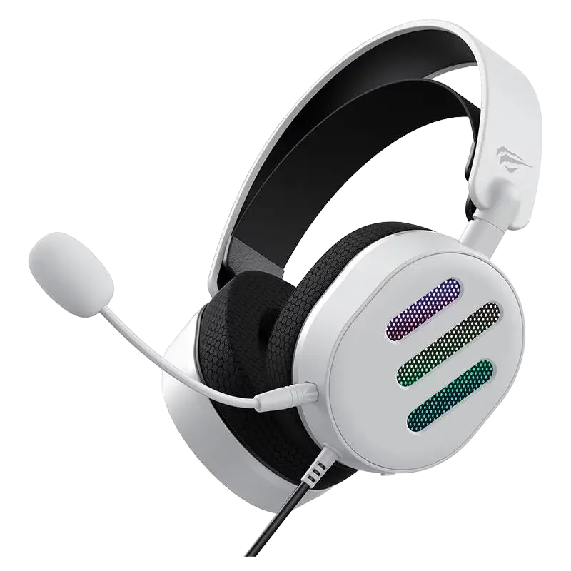 Наушники Havit проводные H2038U/ White+Black (203012003993994)