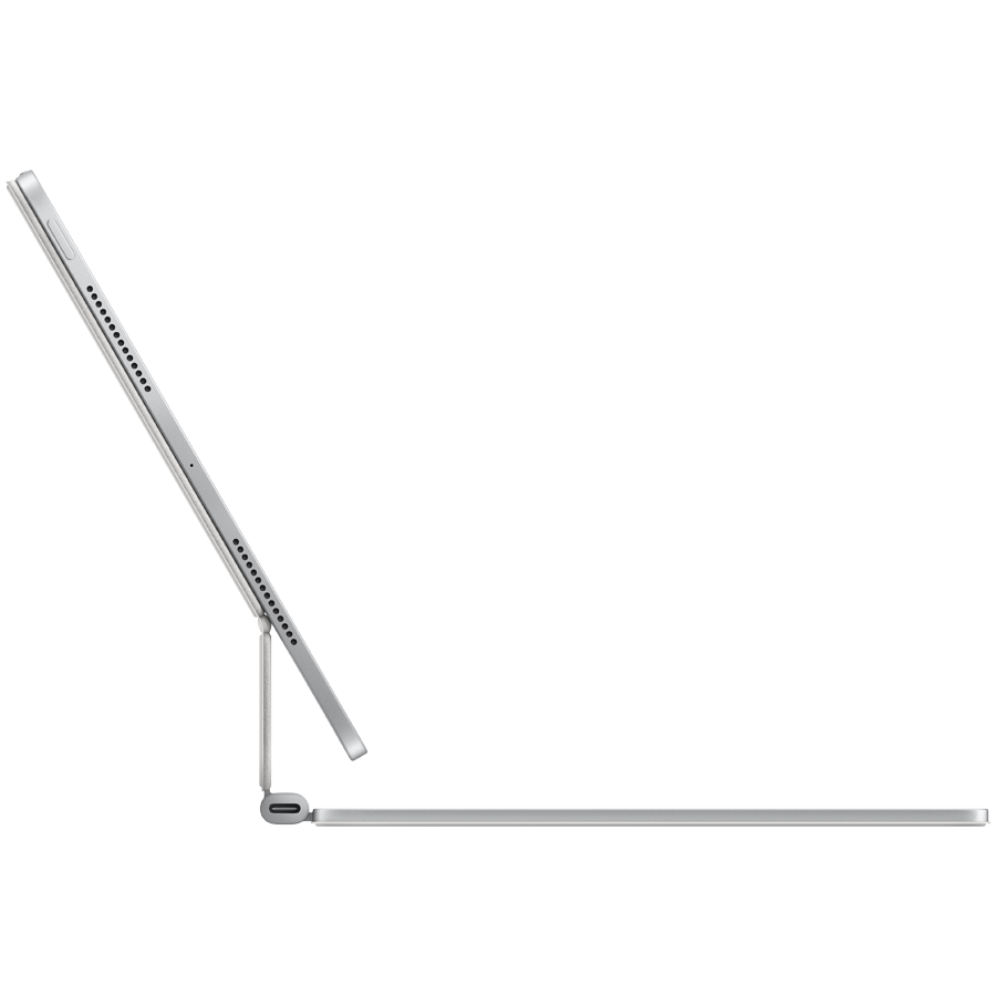 Чехол-клавиатура Apple Magic Keyboard для iPad Pro 11‑inch (M4,M5) Русская раскладка, Белый, A2975 (MWR03RS/A)