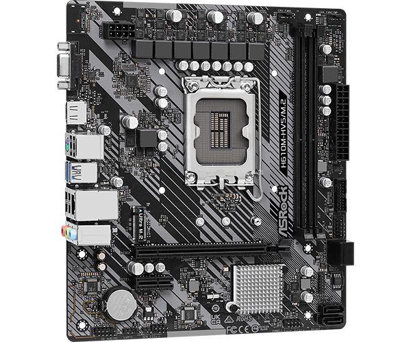 Материнская плата ASRock H610M-HVS/M2 R2.0 (90-MXBJJ0-A0UAYZ)