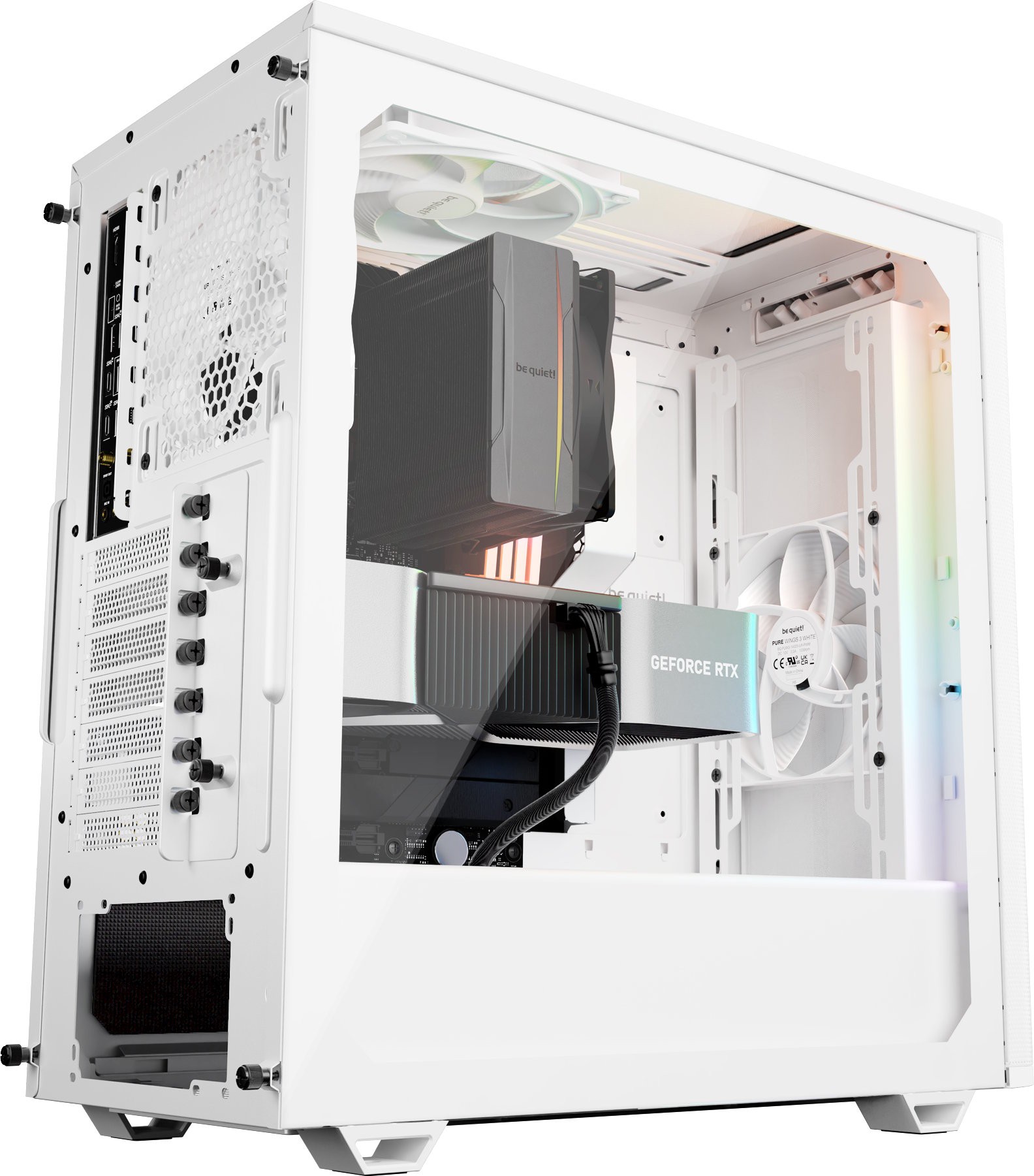 Компьютерный корпус Bequiet! Pure Base 501 DX White (BGW77)