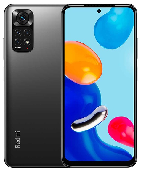 Смартфон Xiaomi Redmi Note 11, 4/128GB,Graphite Gray (2201117TG/767173/768019 GRAY)