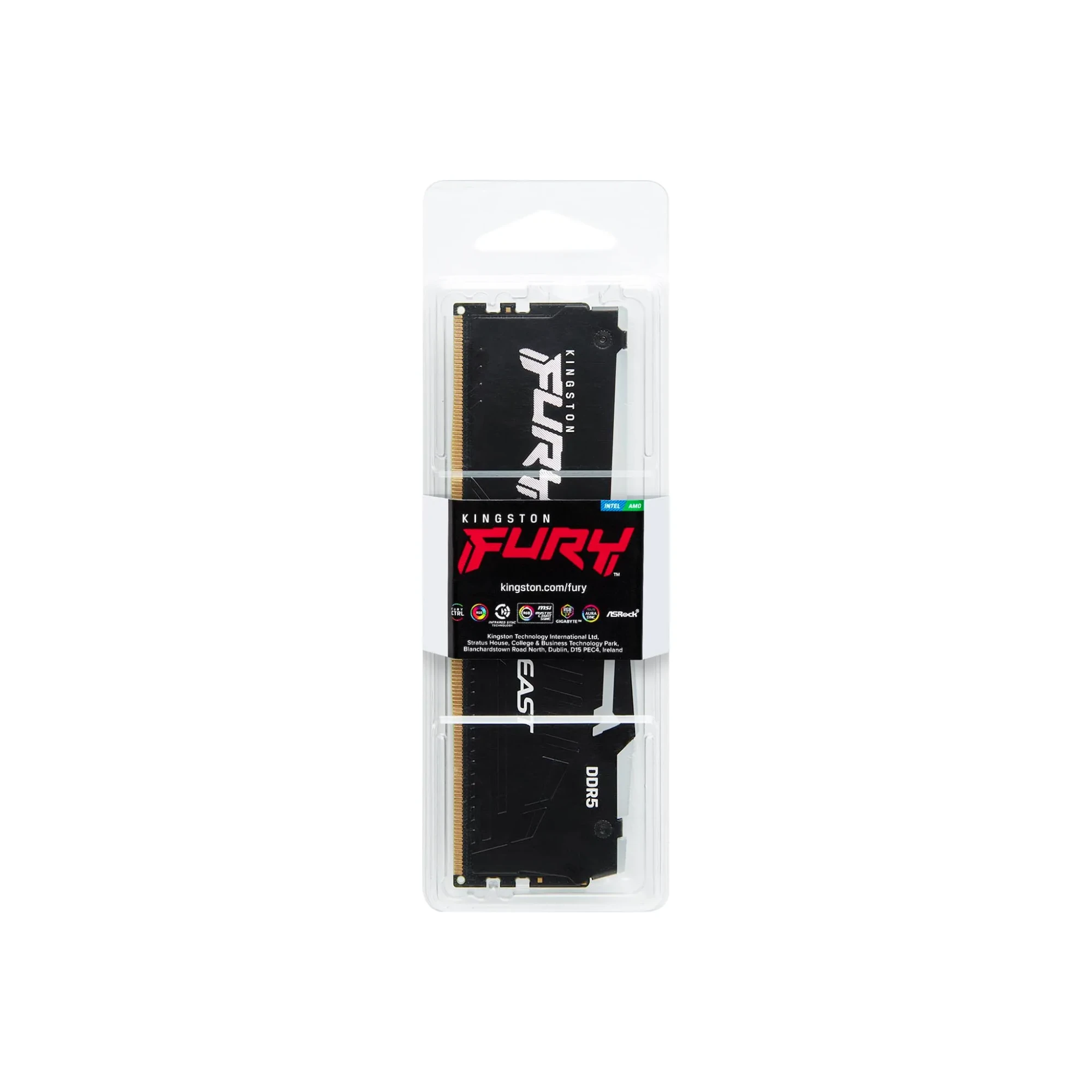 Комплект оперативной памяти Kingston Fury Beast RGB EXPO DDR5 DIMM 32G KIT (2x16) 6000MHz (KF560C36BBE2AK2-32)