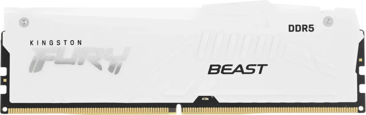 Оперативная память Kingston FURY Beast White RGB 32GB Kit (2x16) DDR5 6000MHz EXPO (KF560C30BWEAK2-32)