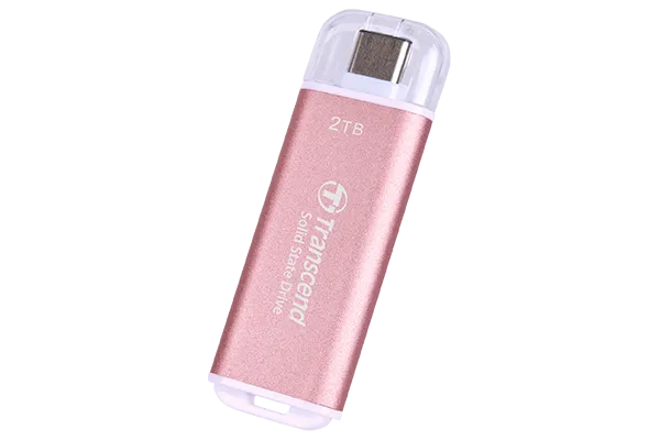 Внешний SSD USB Transcend ESD300P 1 TB Pink (TS1TESD300P)