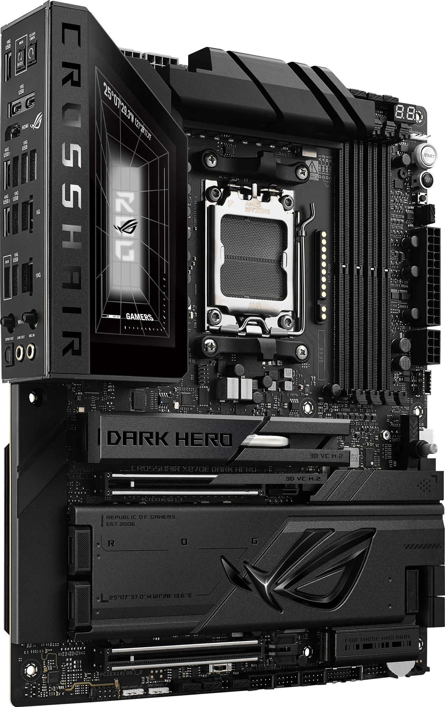 Материнская плата Asus ROG Crosshair X870E Dark Hero (90MB1NT0-M0EAY0)