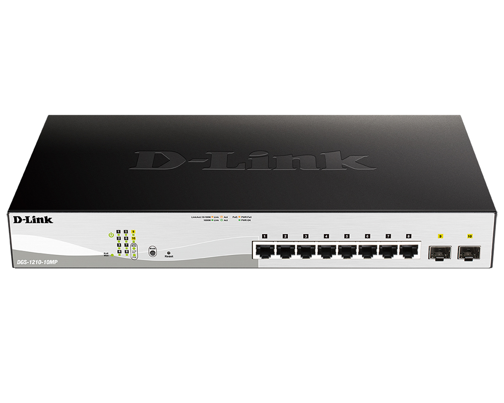 Коммутатор D-Link DGS-1210-10MP/FL2A (DGS-1210-10MP/FL2A) Коммутатор D-Link DGS-1210-10MP/FL2A (DGS-1210-10MP/FL2A)