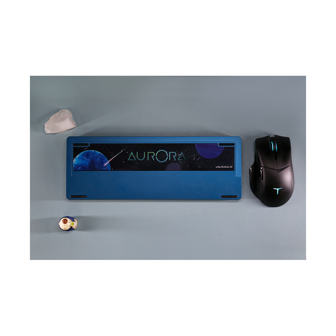 Клавиатура Varmilo Aurora Muse 65, Gateron Varmilo Magnet White, Blue (686006)