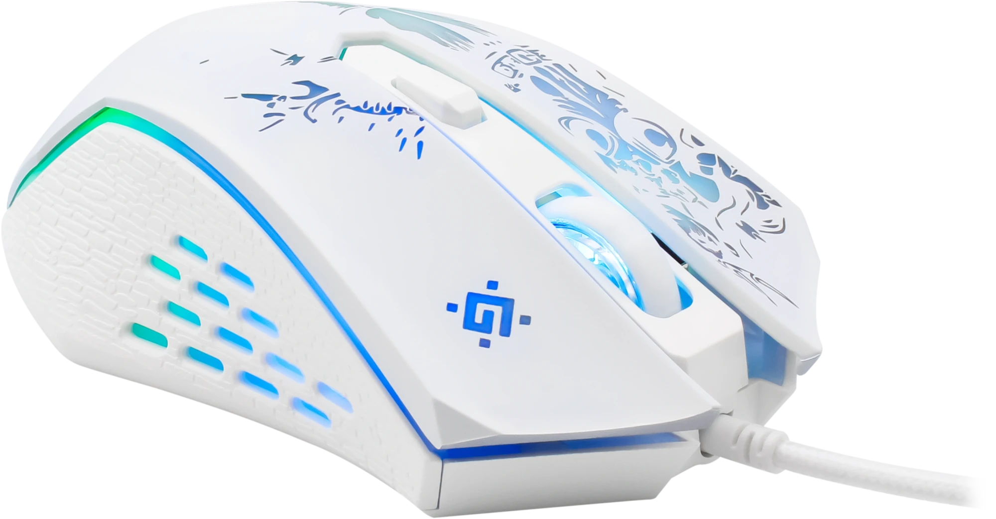 Мышь Defender Sin'Sister GM-933, White + коврик (52932)