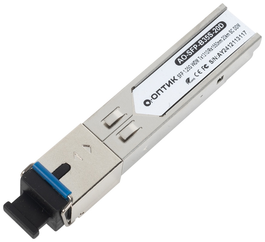 Трансивер А-Оптик AO-SFP-B35S-20D (AO-SFP-B35S-20D)