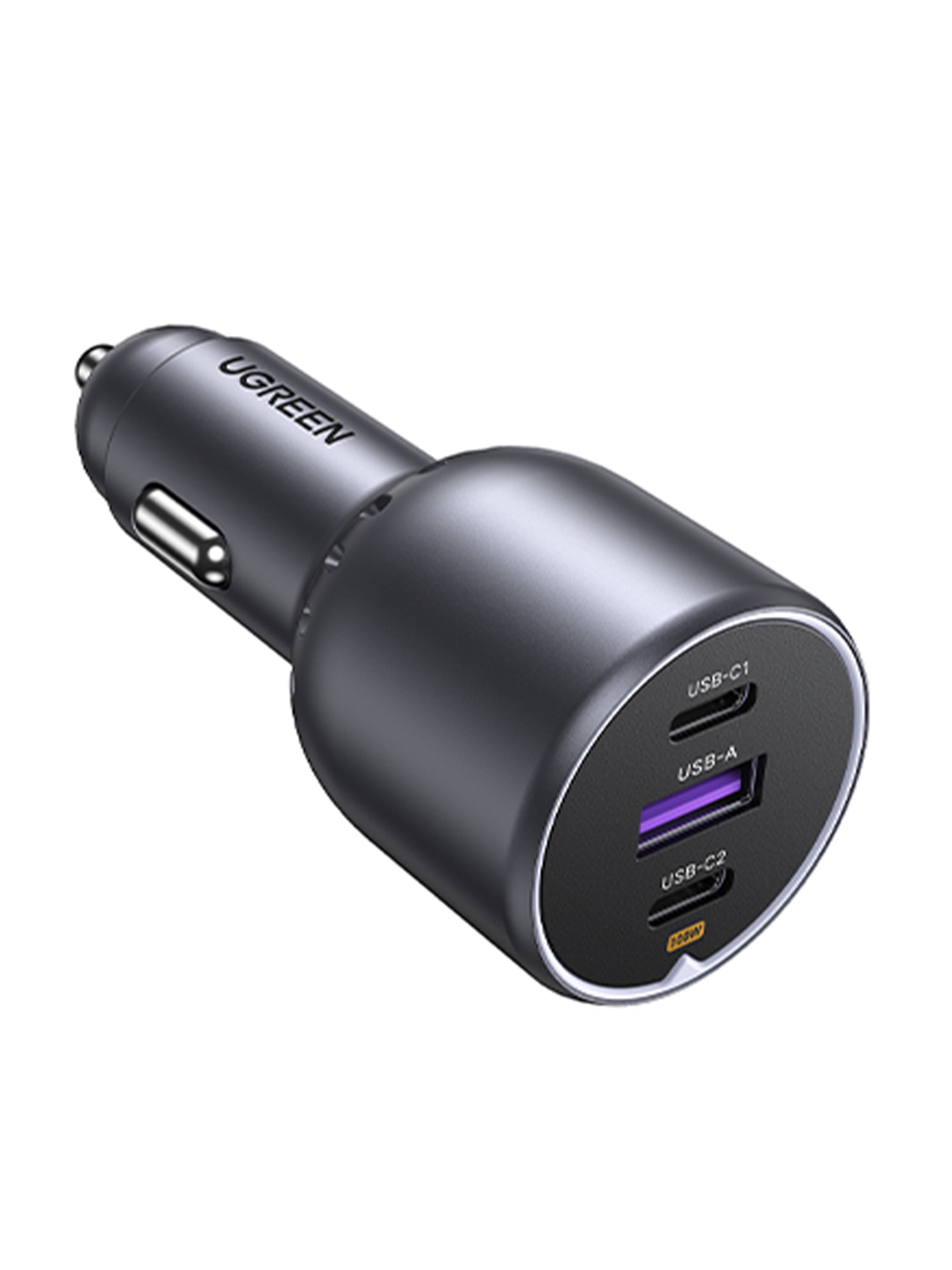 Автомобильное зарядное устройство UGREEN QC4+, PD, 130W, EC705 (35025)