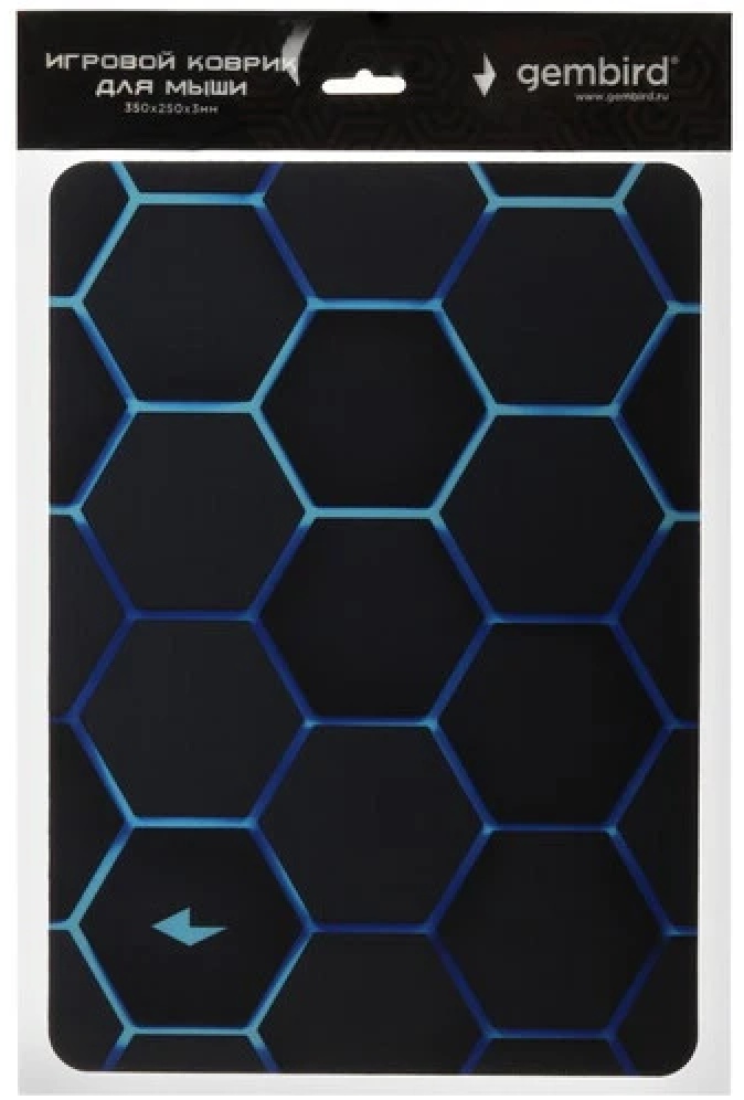Коврик для мыши Gembird MP-35-25-COMB, 350х250х3mm  (MP-35-25-COMB)