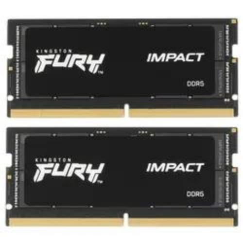 Оперативная память для ноутбука Kingston Fury Impact SO DIMM DDR5 64GB DDR5 (KF556S40IBK2-64)
