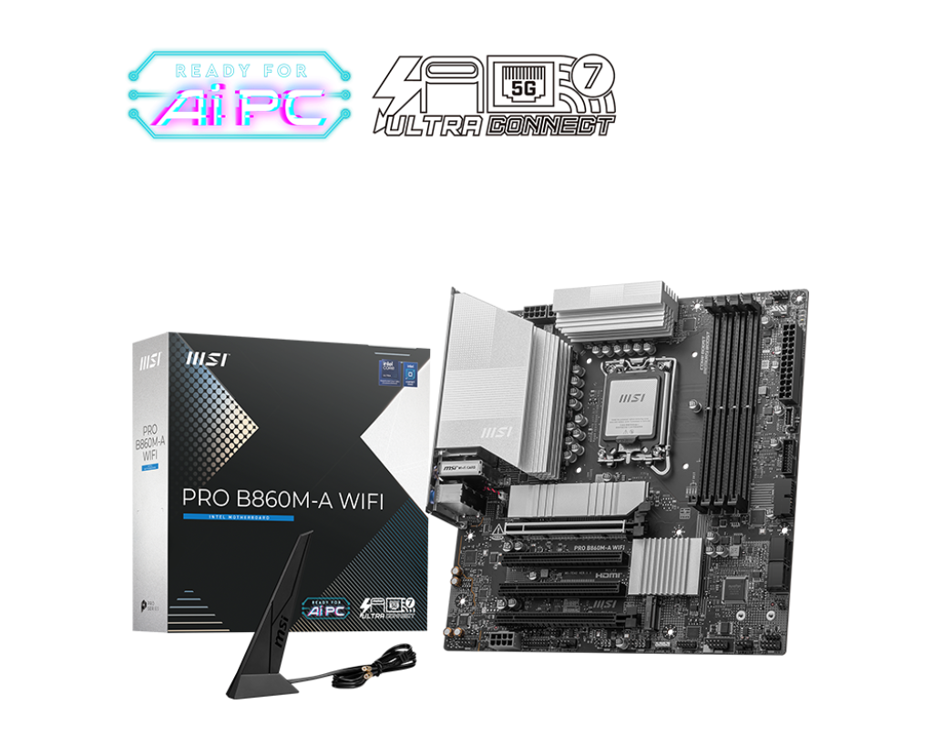 Материнская плата MSI PRO B860M-A WIFI (PRO B860M-A WIFI)