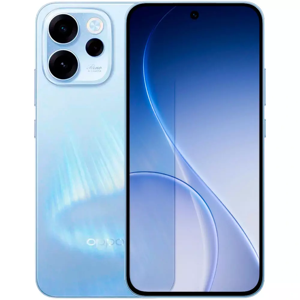 Смартфон OPPO Reno 15F 5G 12/512GB - Aurora Blue (OPPO Reno15F 5G 12/512GB Aurora Blue)