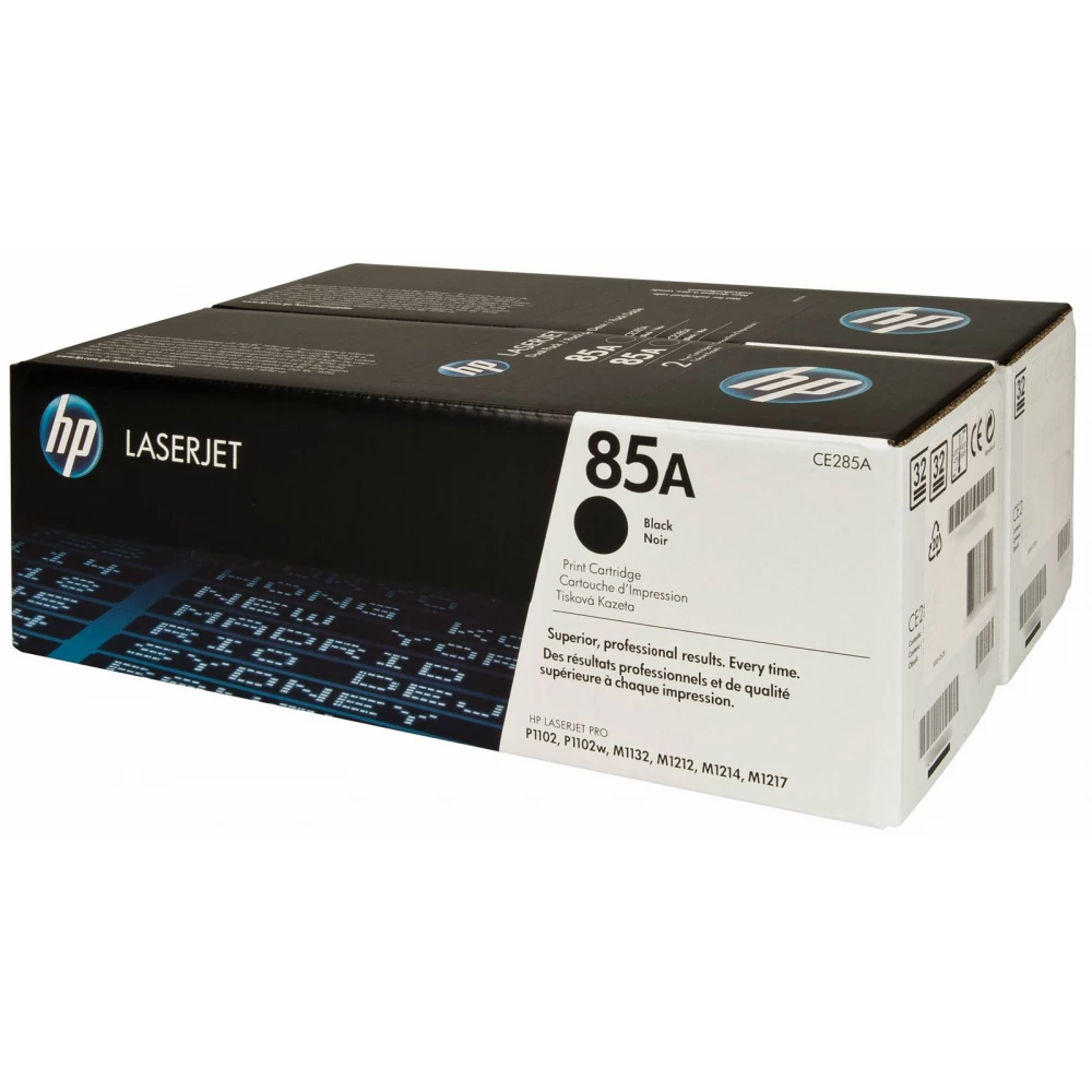 Картридж HP 85A Blk Dual Pack LJ Toner Cartridge (CE285AD)