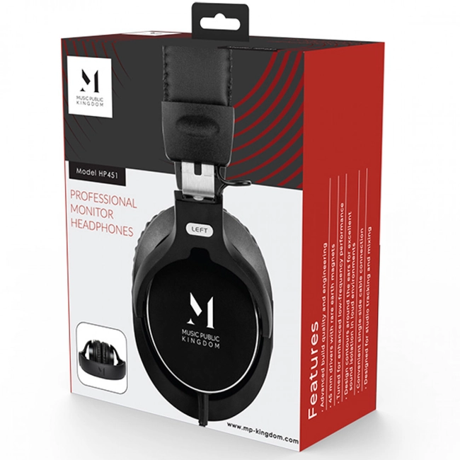 Наушники Music Public Kingdom HP451 Black (HP451)