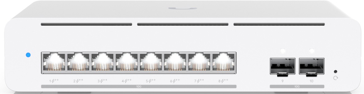 Коммутатор Ubiquiti Pro XG 8 PoE (USW-Pro-XG-8-PoE)