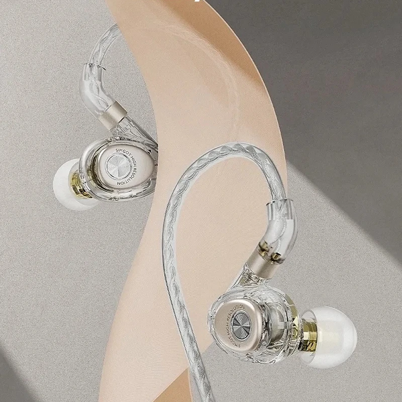 Наушники Simgot EM2 Roltion (EM2R/TRANSPARENT)