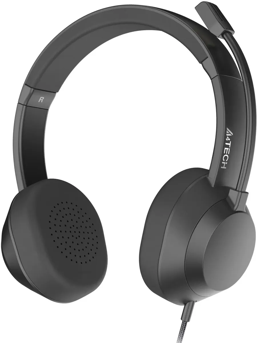 Наушники+микрофон A4tech FH150U (FH150U Black)