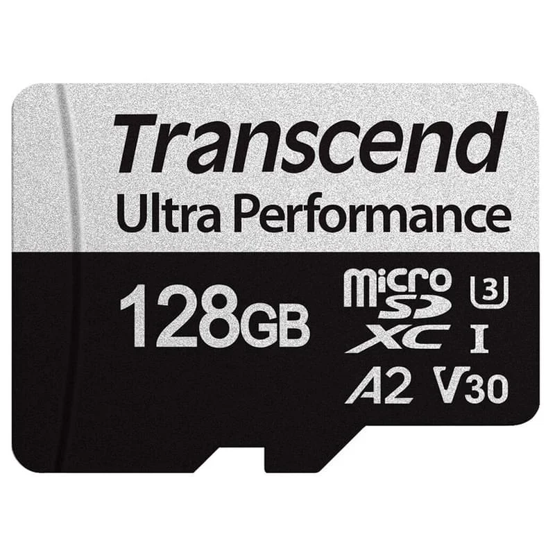 Карта памяти MicroSD 128GB Class 10 U3 Transcend TS128GUSD340S (TS128GUSD340S)