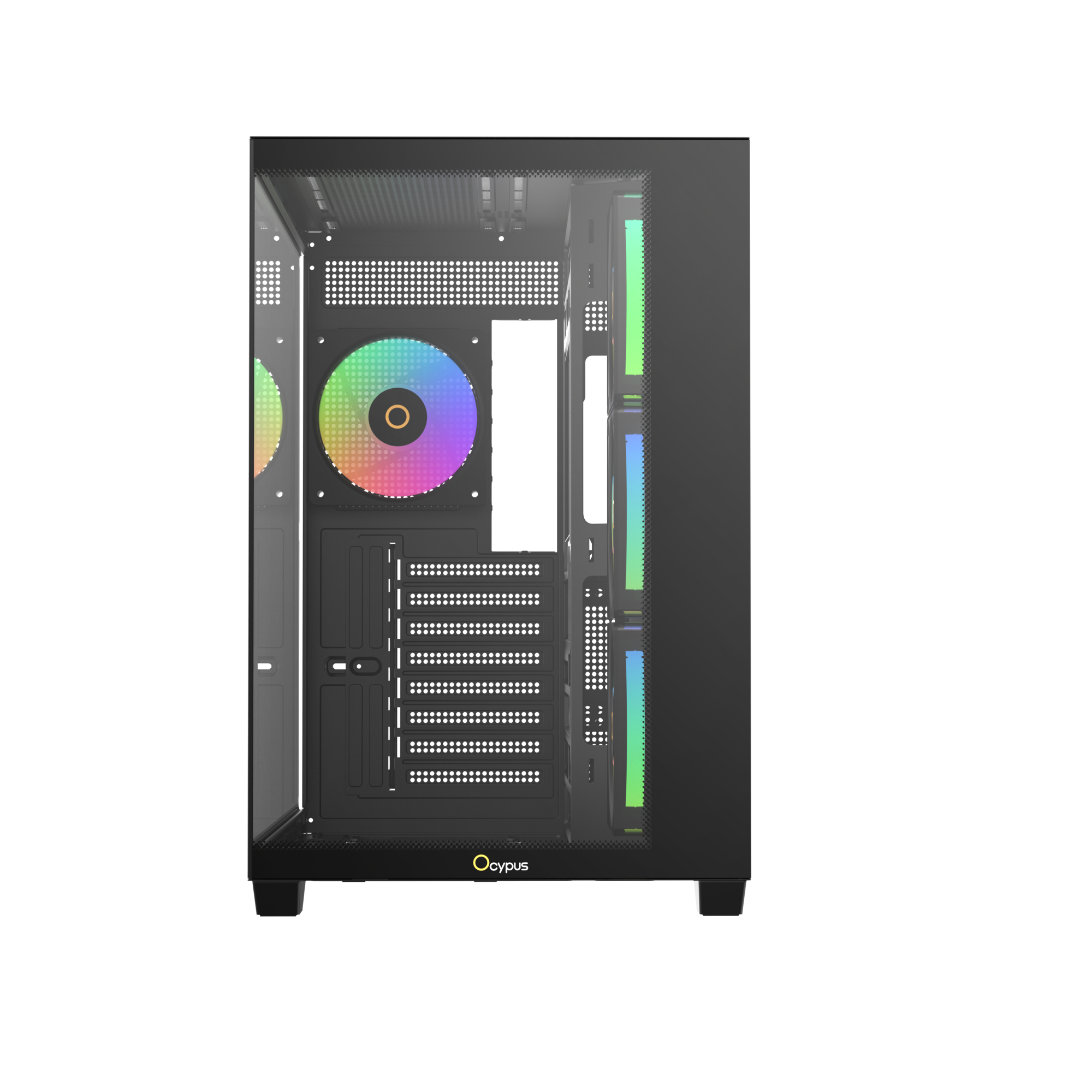 Корпус Ocypus Gamma C74 BK (Gamma-C74-BKD400XX-GL)