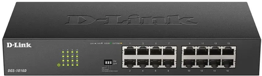 Коммутатор D-Link DGS-1016D/J1A (DGS-1016D/J1A)