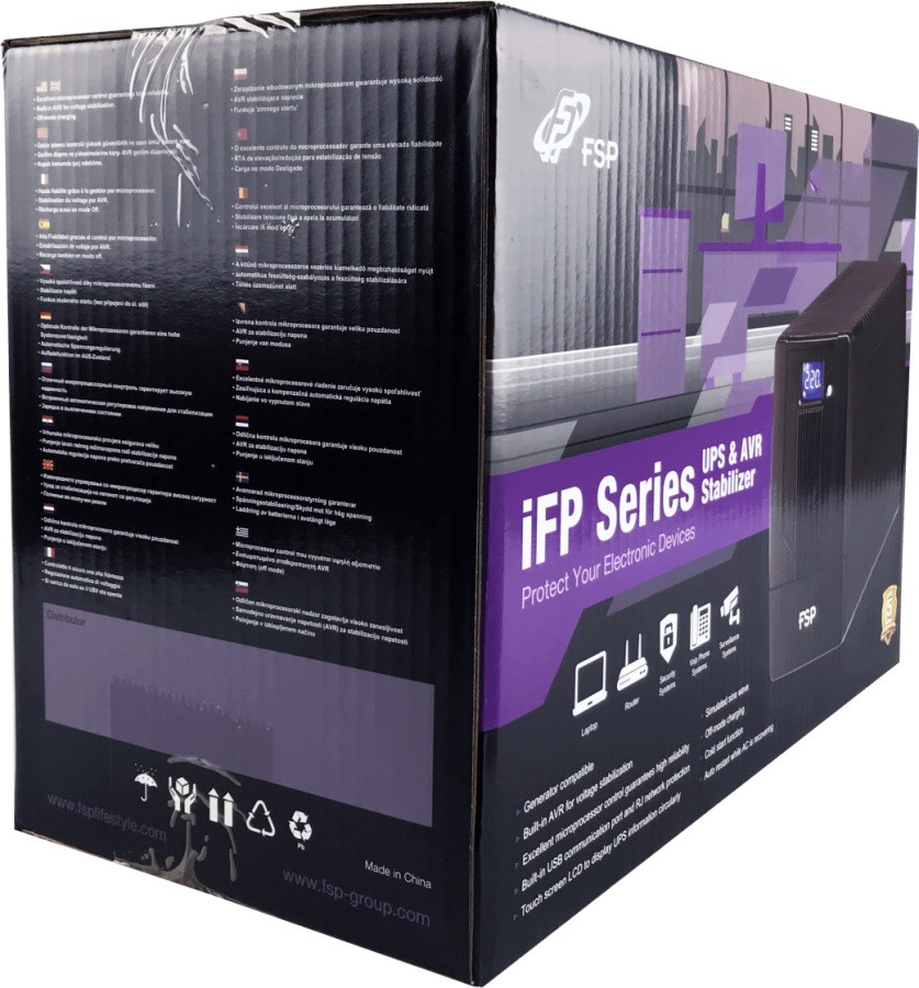 Источник бесперебойного питания FSP iFP 2000 1200W (PPF12A1608)