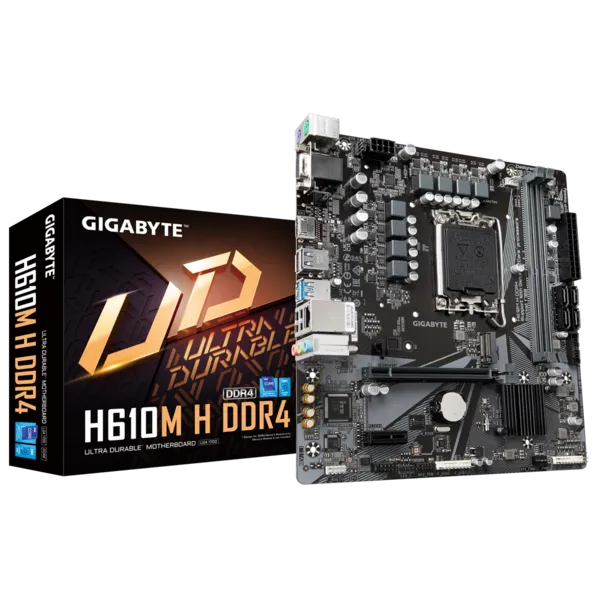 Материнская плата Gigabyte H610M H DDR4 (H610M H DDR4 1.2/H610M H DDR4 1.3)