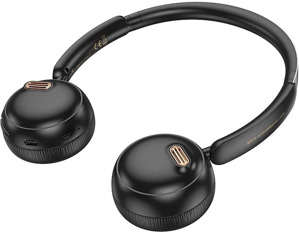 Наушники накладные Hoco W62 Verso retro, black (W62 Verso retro, black)