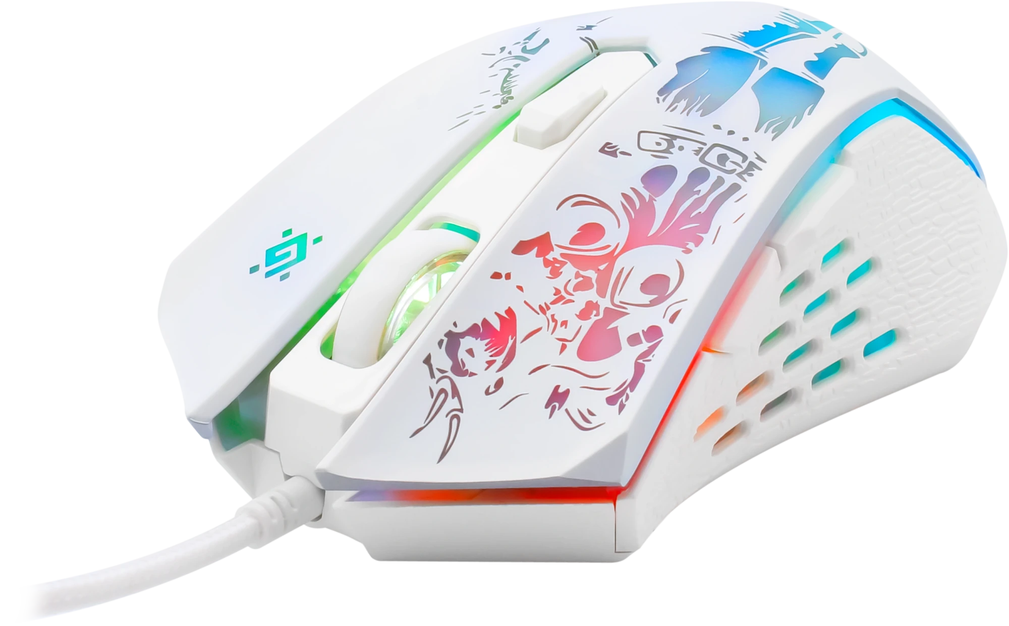 Мышь Defender Sin'Sister GM-933, White + коврик (52932)