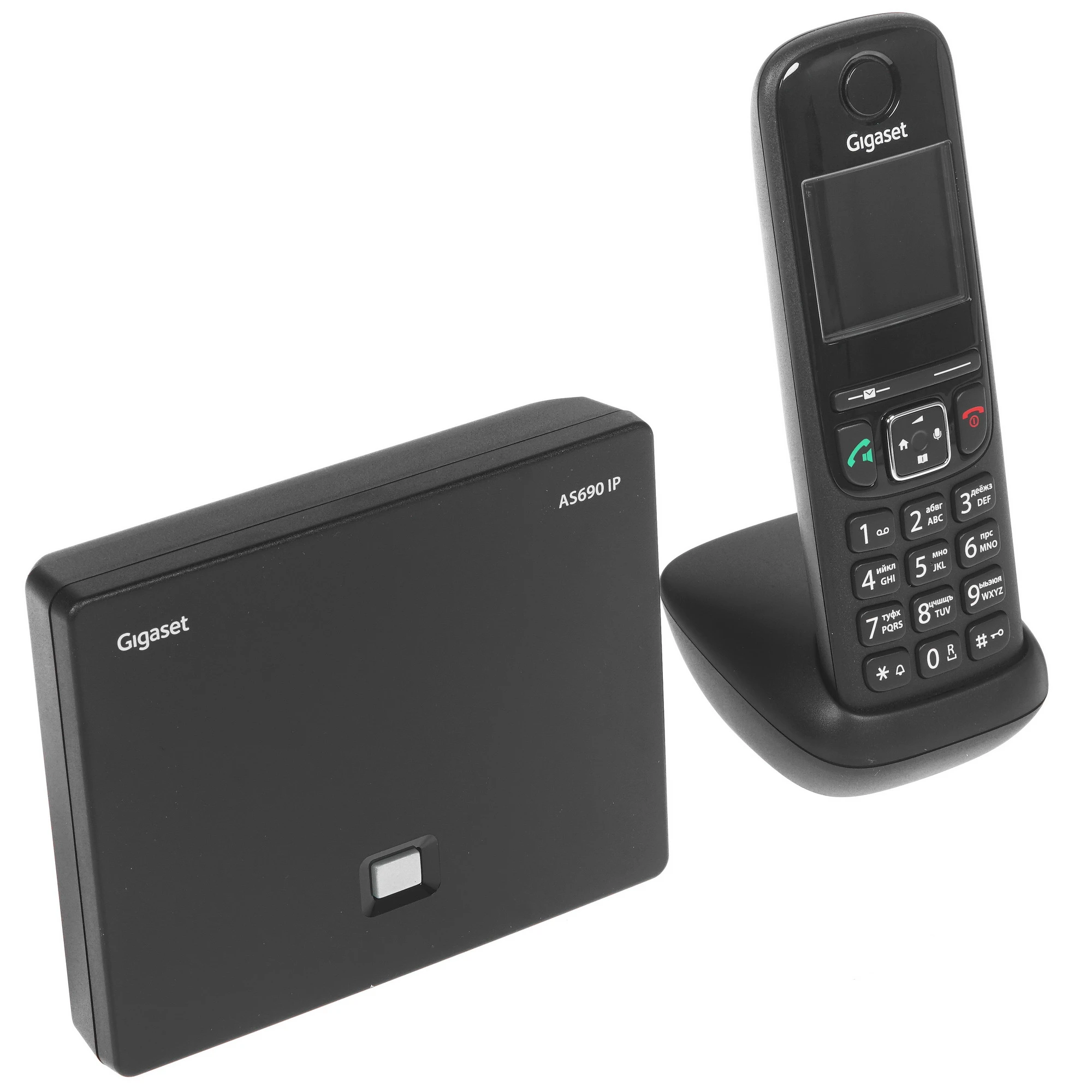  Телефон VoIP Gigaset AS690IP черный (Gigaset AS690 IP)