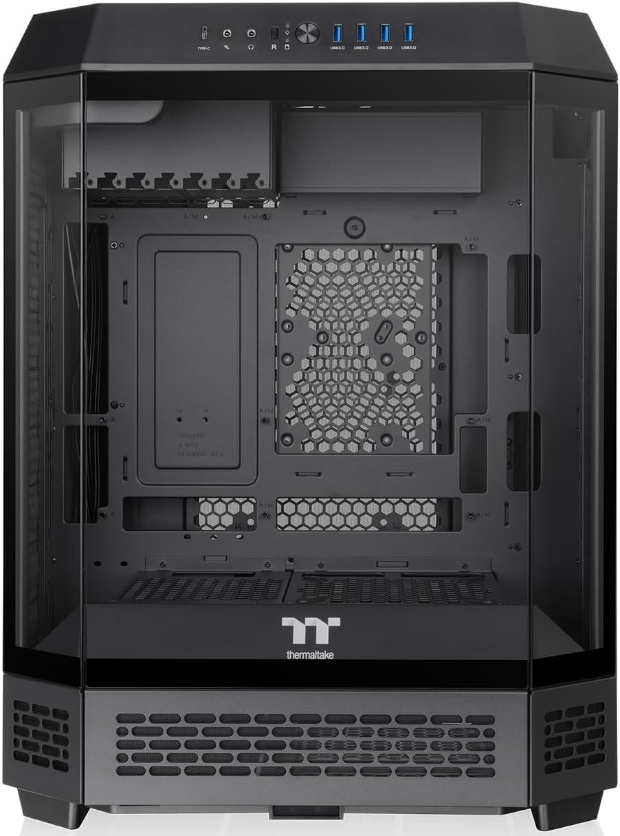 Компьютерный корпус Thermaltake The Tower 600 Black без Б/П (CA-1Z1-00M1WN-00)