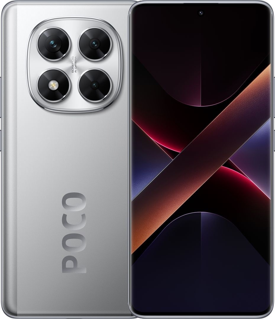 Смартфон POCO X7 5G, 8/256GB, Silver (24095PCADG/405335/404925)