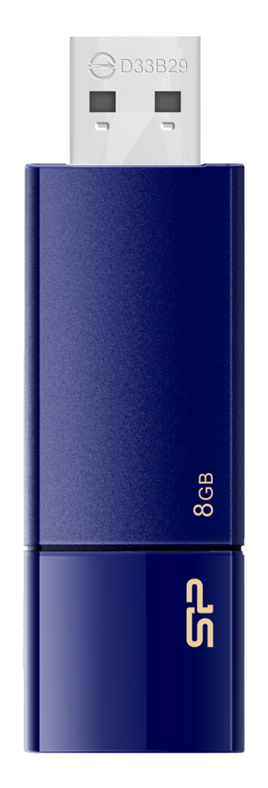 Флэш-накопитель Silicon Power Blaze - B05, 32GB Blue (SP032GBUF3B05V1D)