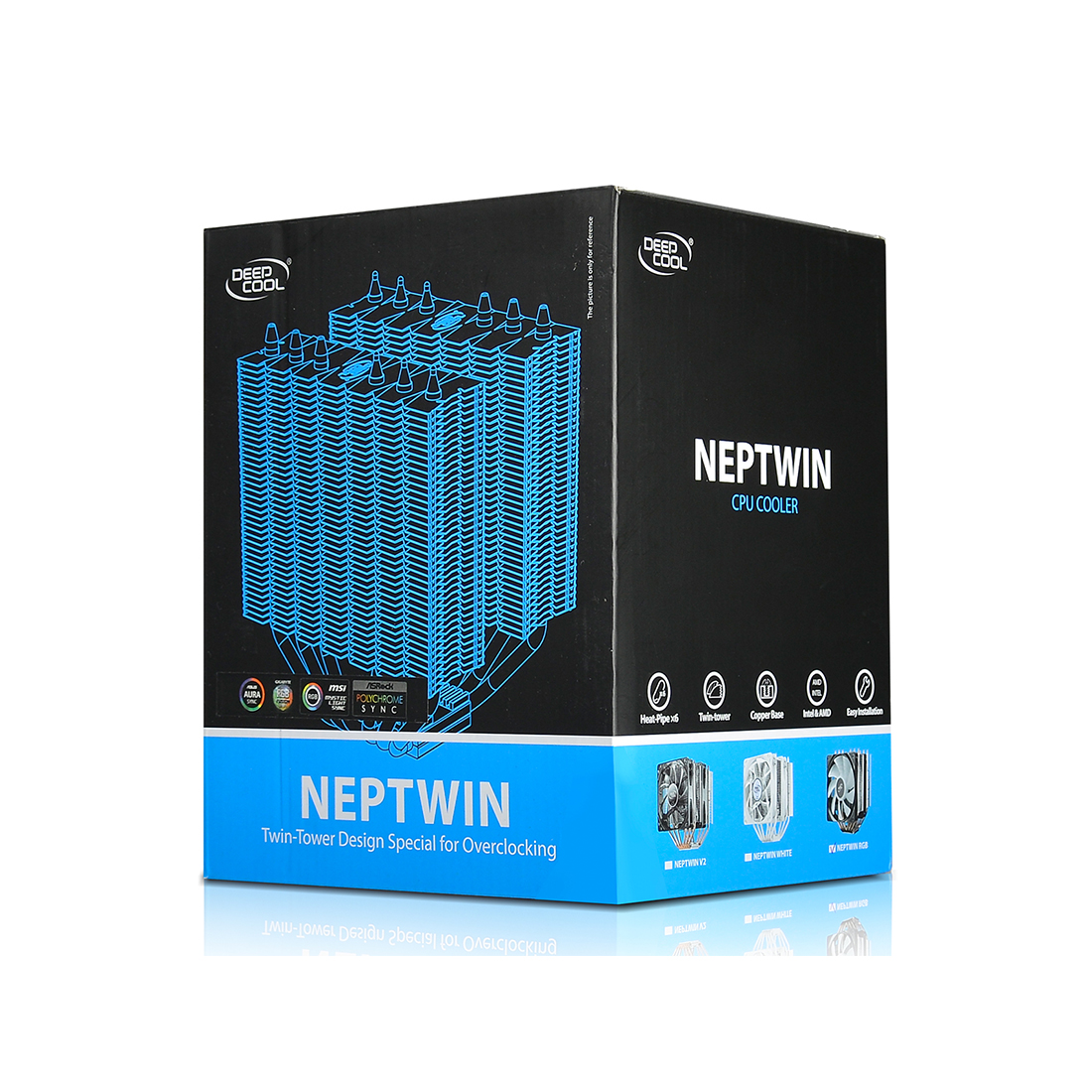 Кулер для процессора Deepcool NEPTWIN RGB (NEPTWIN RGB DP-MCH6-NT-A4RGB)