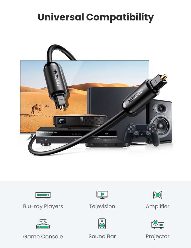 Кабель оптический Audio(m) TOSLINK, 3m AV122 (70893)