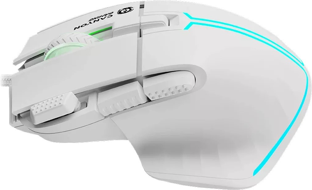 Мышь CANYON Fortnax GM-636 White (CND-SGM636W)