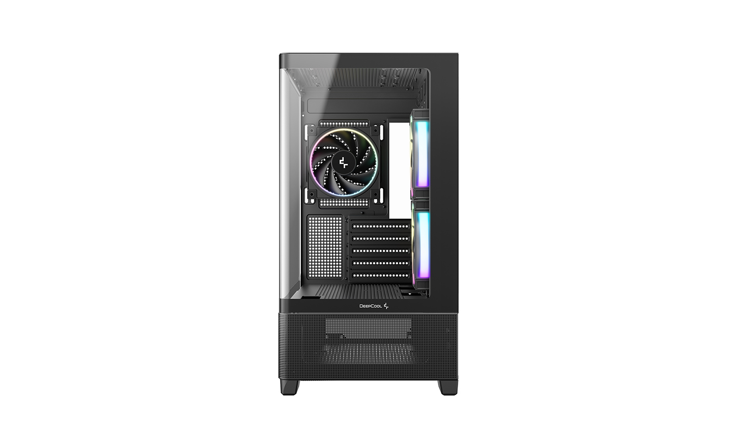 Корпус DeepCool CG380U 3F, Black (R-CG380U-BKAGM3-G)