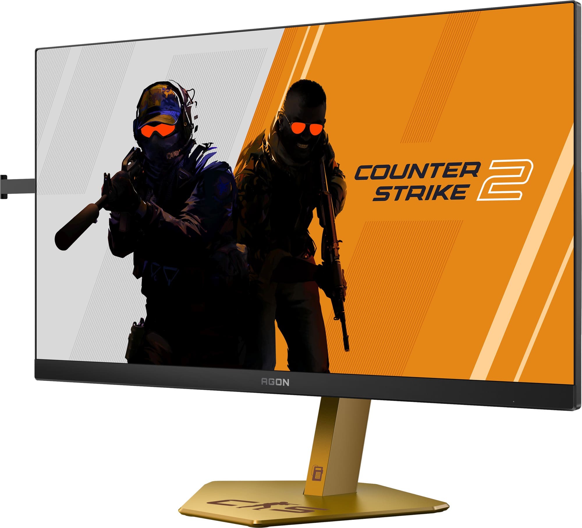 Монитор AOC CS24A 24.1", черный-оранжевый (CS24A)