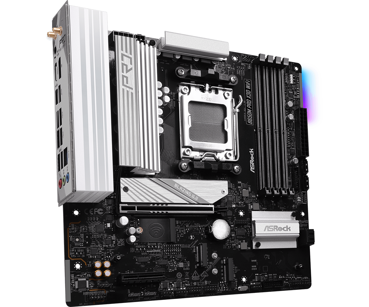 Материнская плата ASRock B650M PRO X3D WIFI (90-MXBSN0-A0UAYZ)